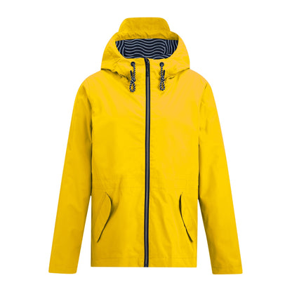 Spring Yellow - Front - Regatta Womens-Ladies Bayletta Grid Distress Waterproof Jacket