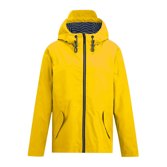 Spring Yellow - Front - Regatta Womens-Ladies Bayletta Grid Distress Waterproof Jacket