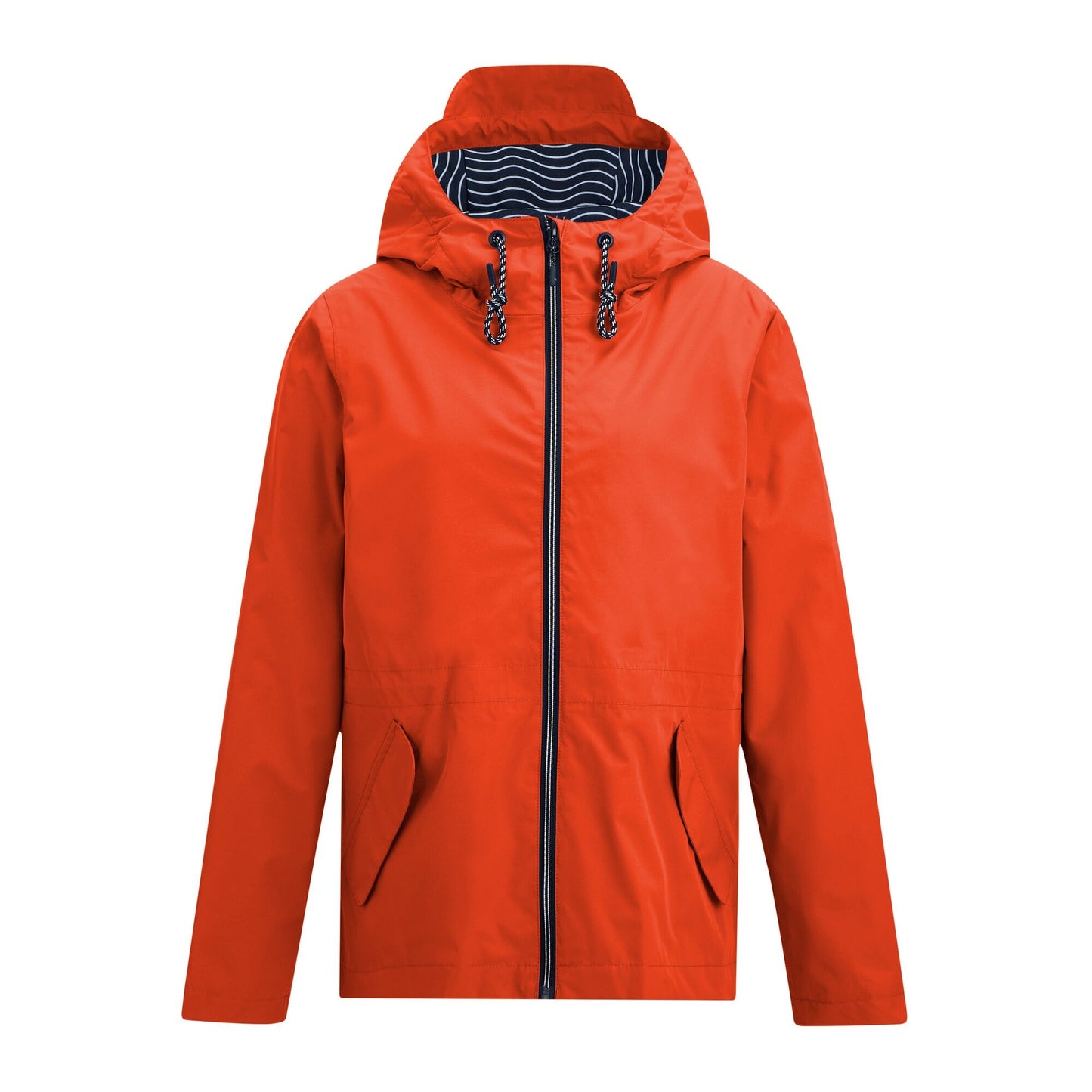 Tangerine Tango - Front - Regatta Womens-Ladies Bayletta Grid Distress Waterproof Jacket