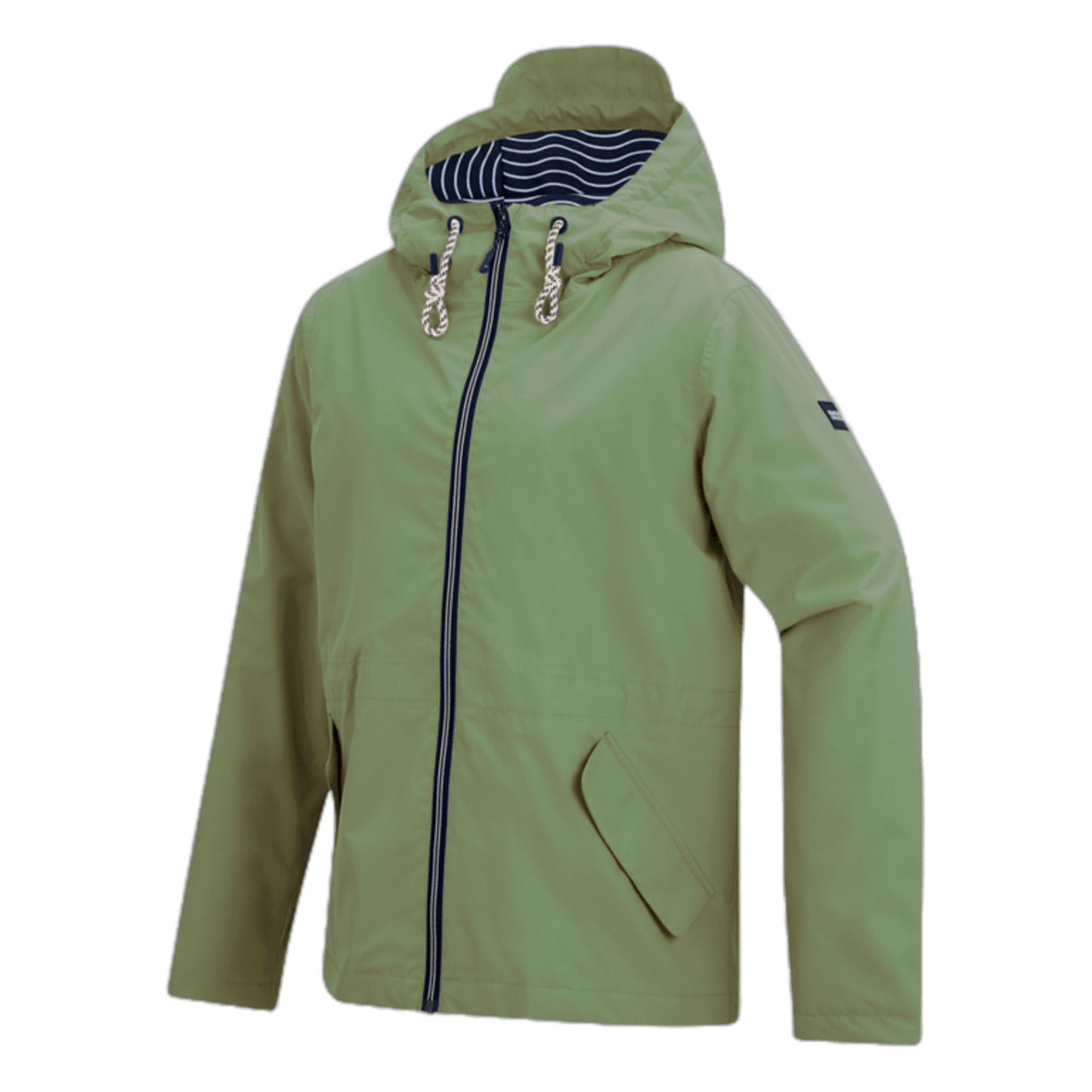 Four Leaf Clover - Side - Regatta Womens-Ladies Bayletta Grid Distress Waterproof Jacket