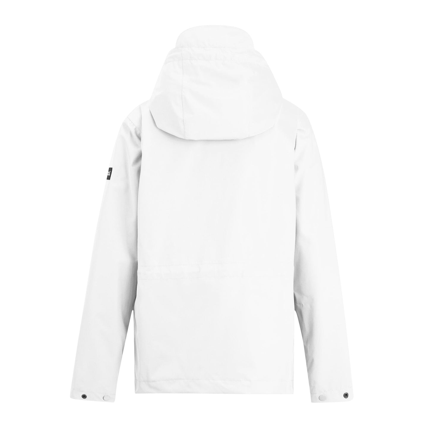 White - Back - Regatta Womens-Ladies Bayletta Grid Distress Waterproof Jacket