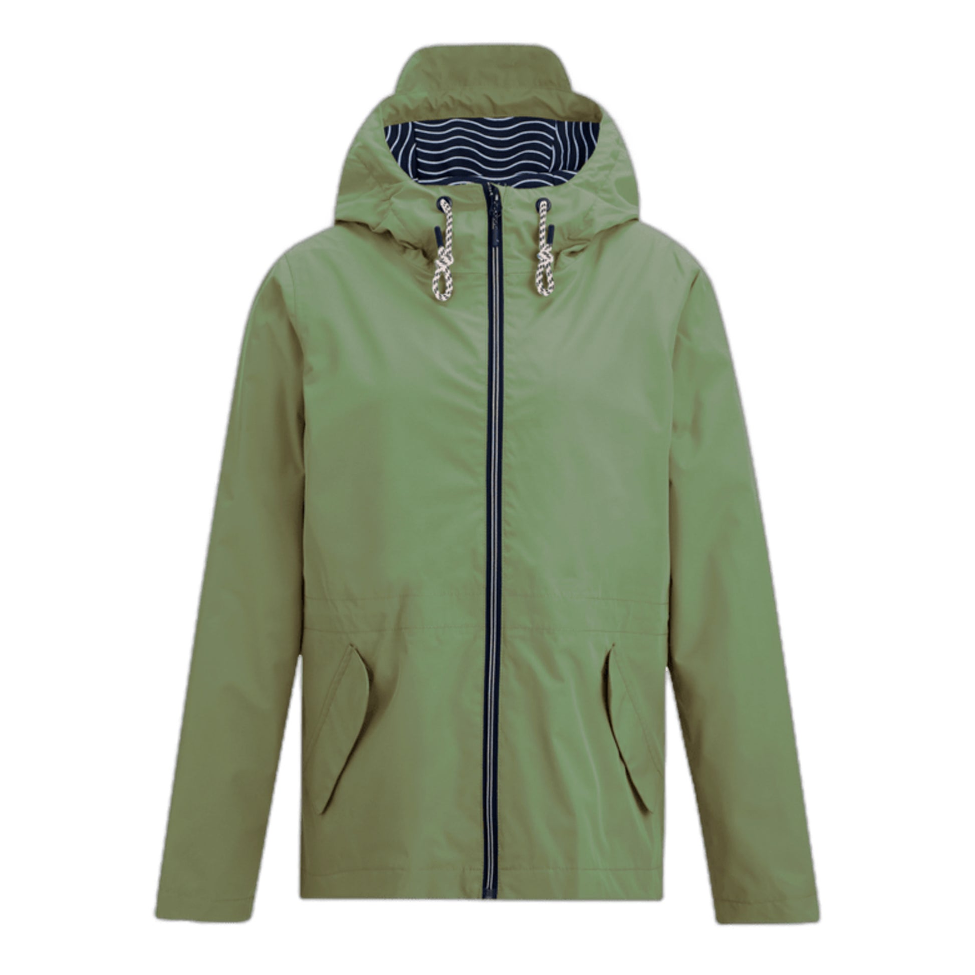 Four Leaf Clover - Front - Regatta Womens-Ladies Bayletta Grid Distress Waterproof Jacket