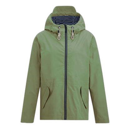 Four Leaf Clover - Front - Regatta Womens-Ladies Bayletta Grid Distress Waterproof Jacket