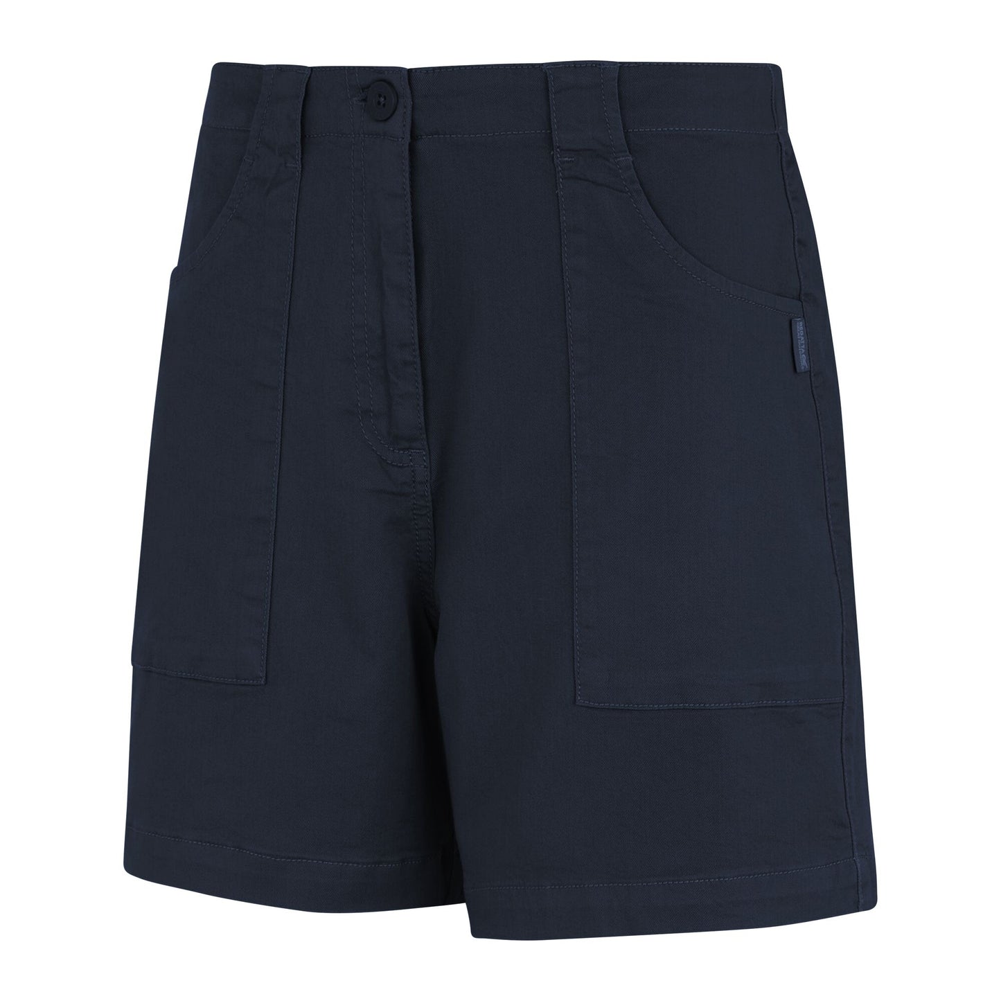 Navy - Side - Regatta Womens-Ladies Liza Shorts