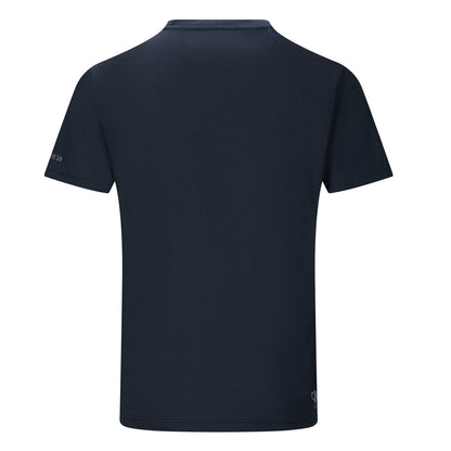Navy - Back - Dare 2B Mens Agile Short-Sleeved T-Shirt