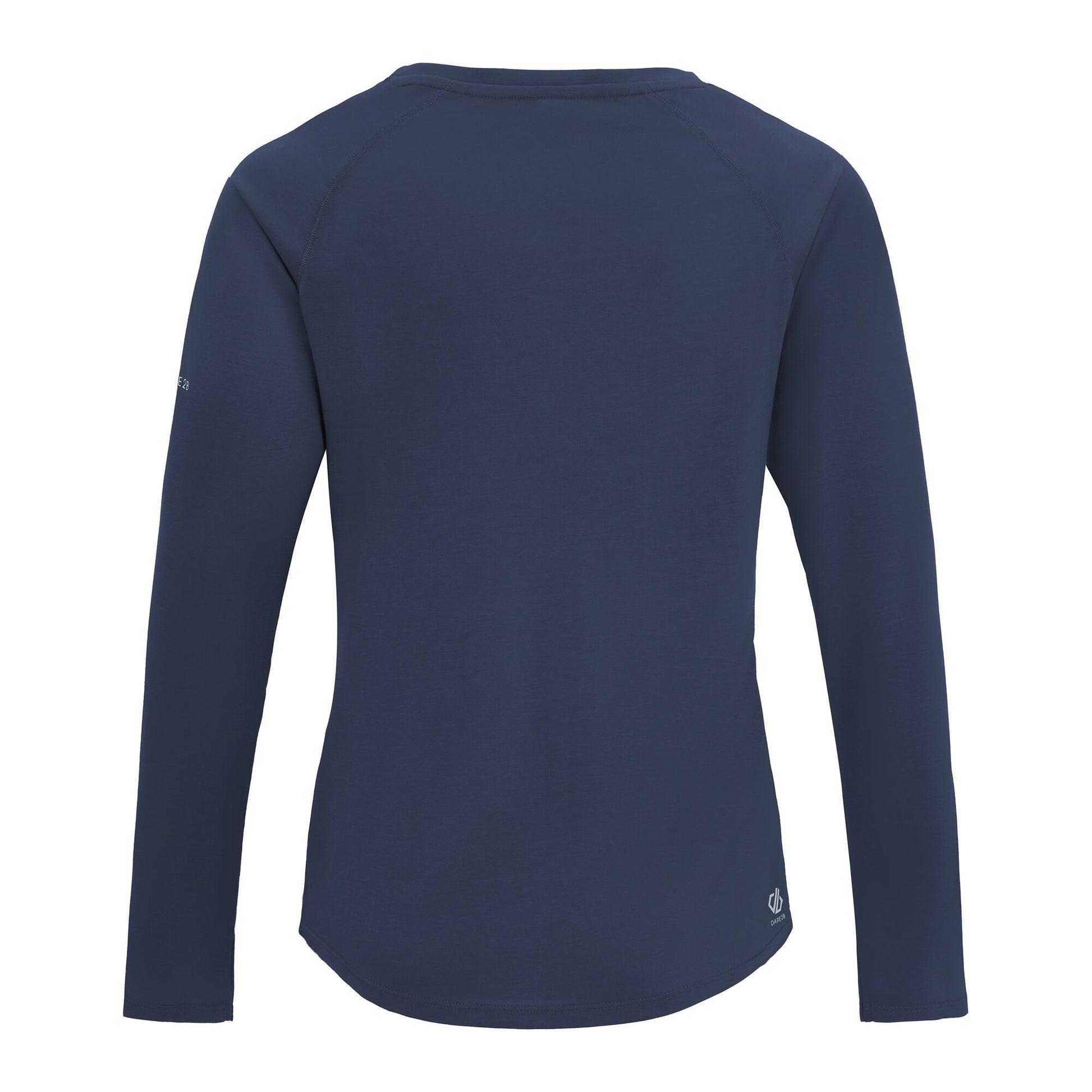 Navy - Back - Dare 2B Womens-Ladies Serenity Long-Sleeved T-Shirt