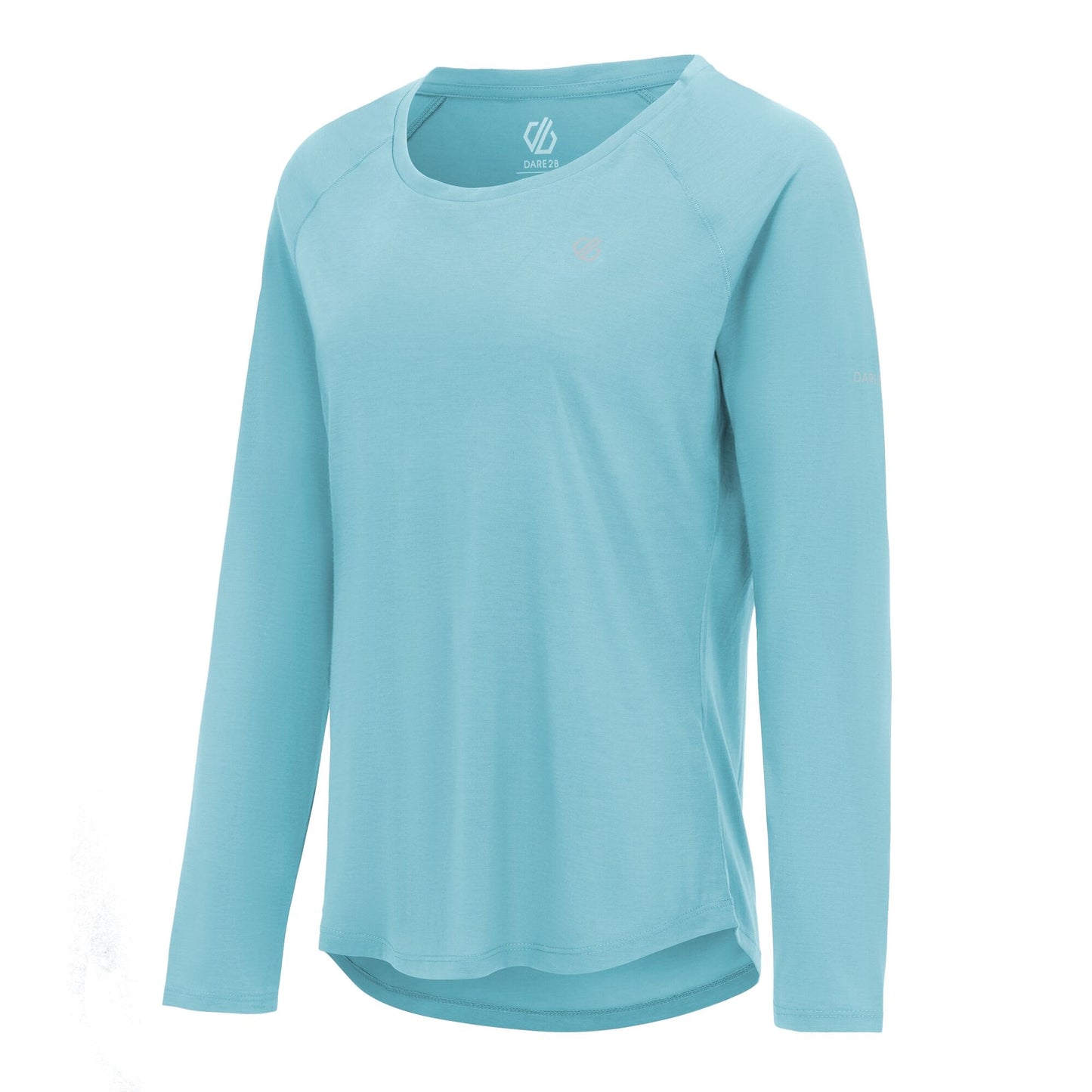 Nordic Blue - Side - Dare 2B Womens-Ladies Serenity Long-Sleeved T-Shirt