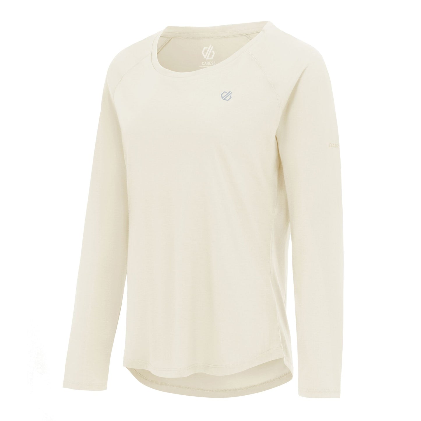 Almond Milk - Side - Dare 2B Womens-Ladies Serenity Long-Sleeved T-Shirt