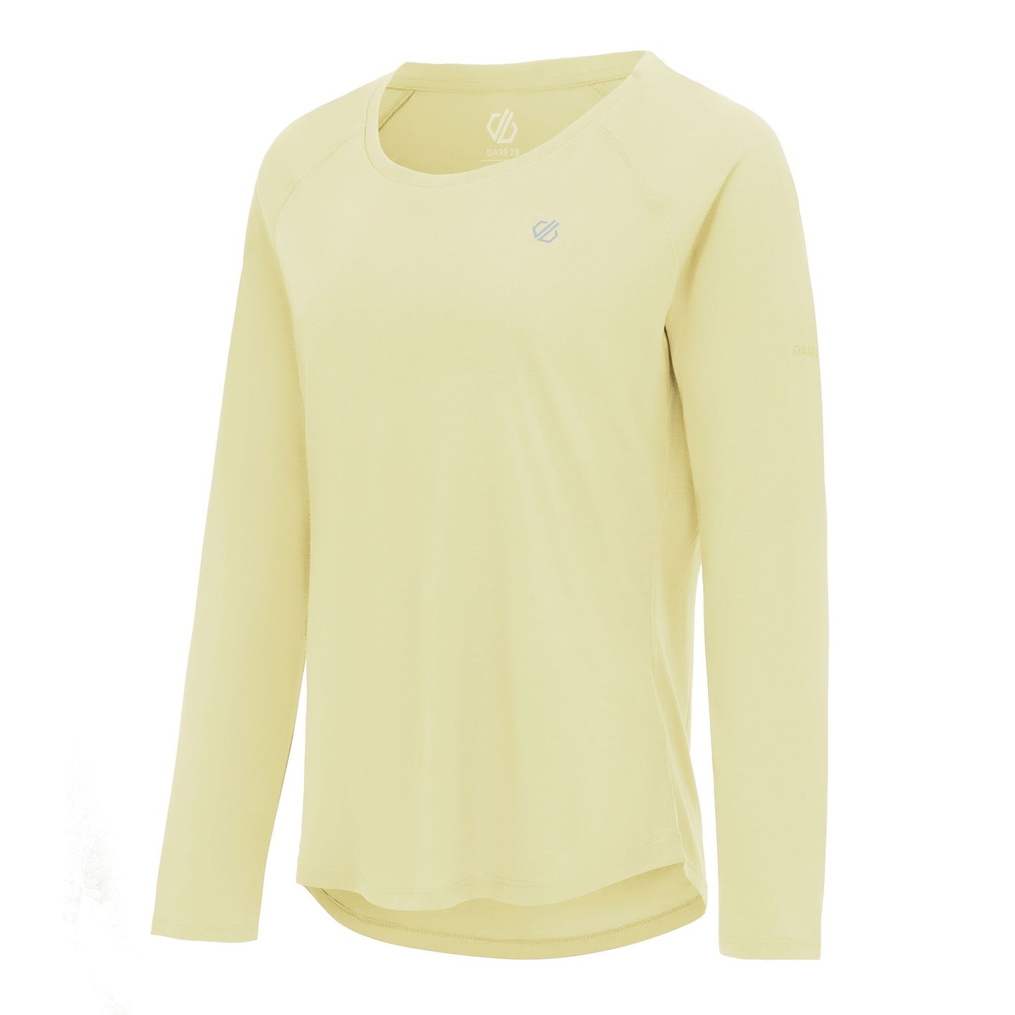 Wax Yellow - Side - Dare 2B Womens-Ladies Serenity Long-Sleeved T-Shirt