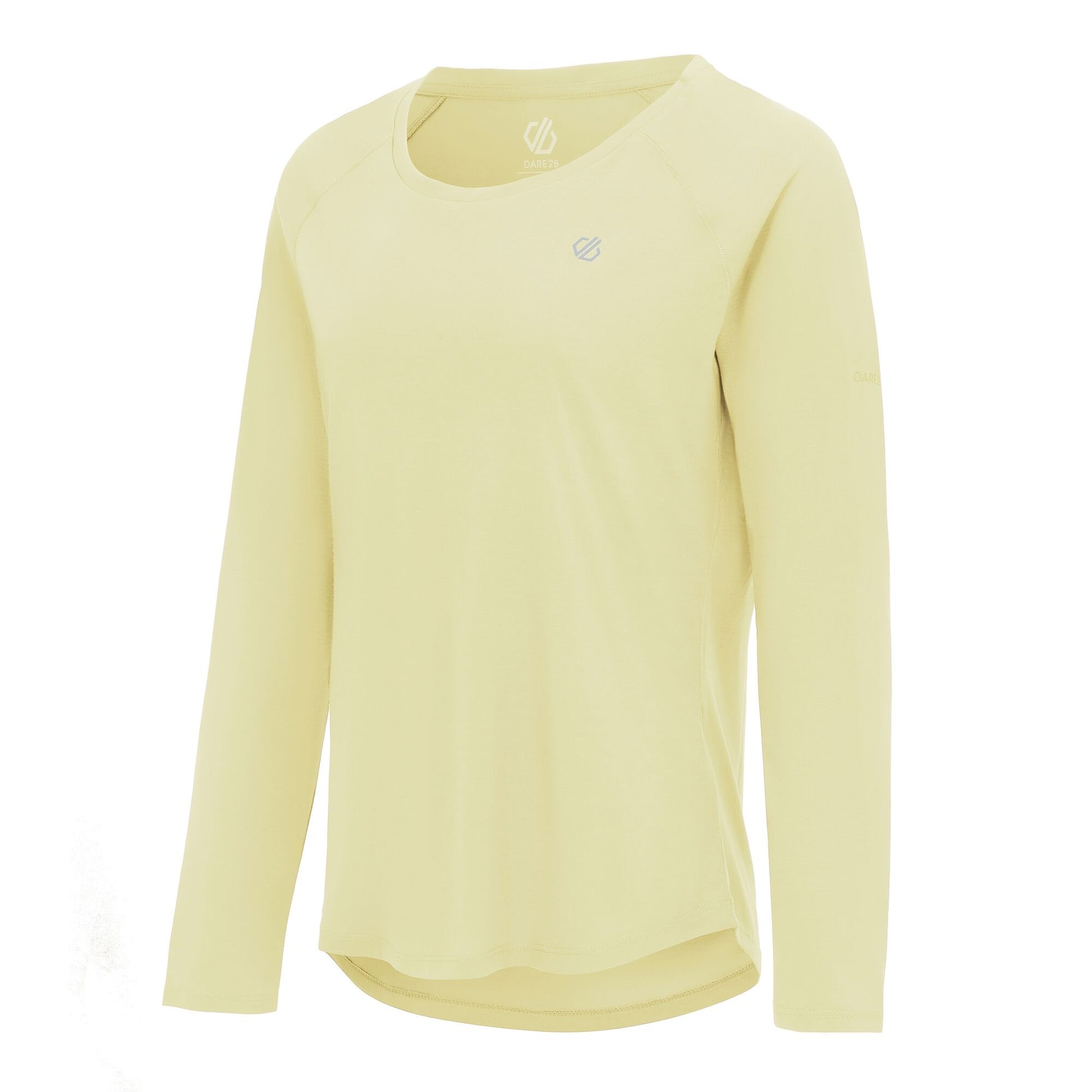 Wax Yellow - Side - Dare 2B Womens-Ladies Serenity Long-Sleeved T-Shirt