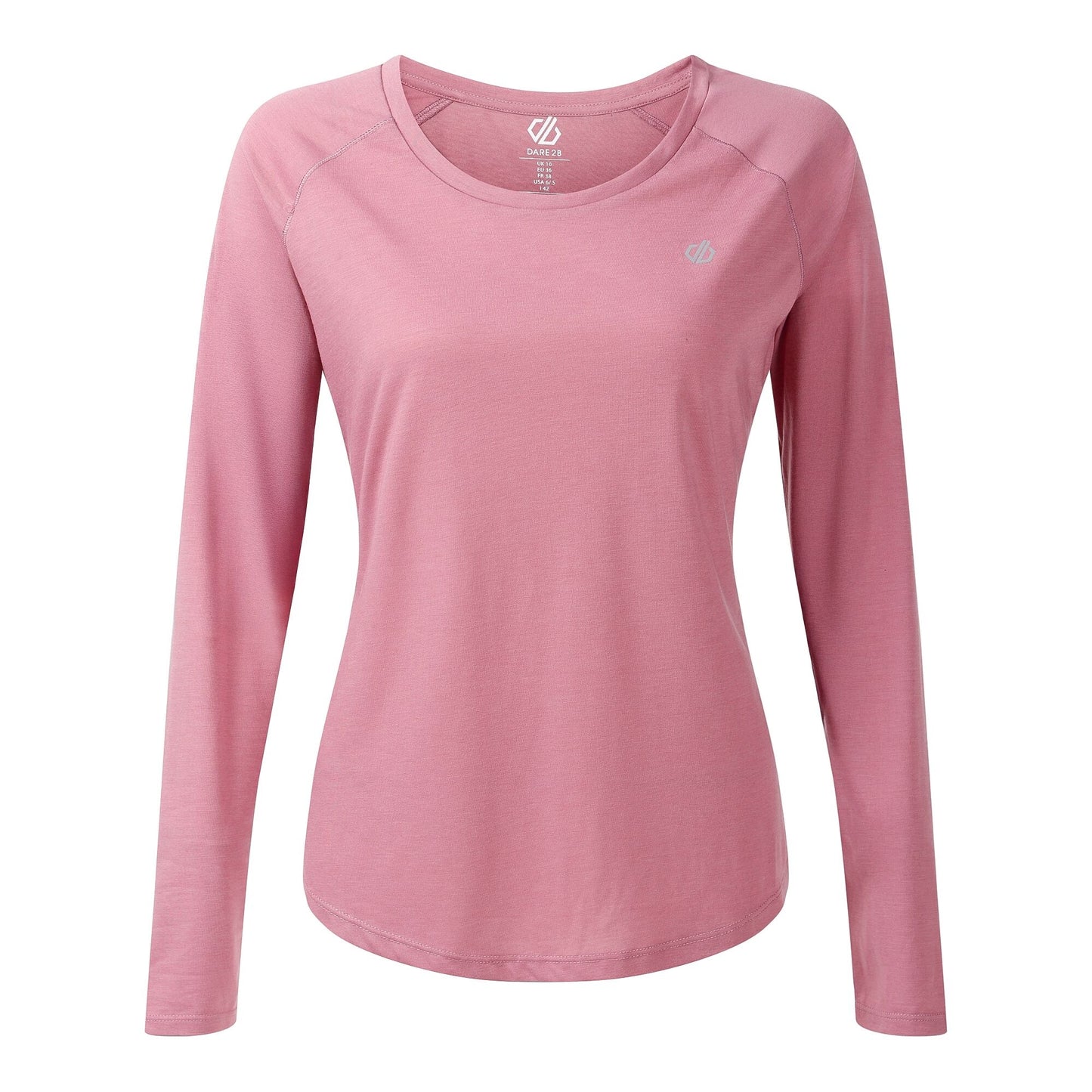 Dusty Orchid - Front - Dare 2B Womens-Ladies Serenity Long-Sleeved T-Shirt