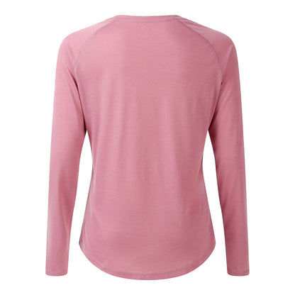 Dusty Orchid - Back - Dare 2B Womens-Ladies Serenity Long-Sleeved T-Shirt