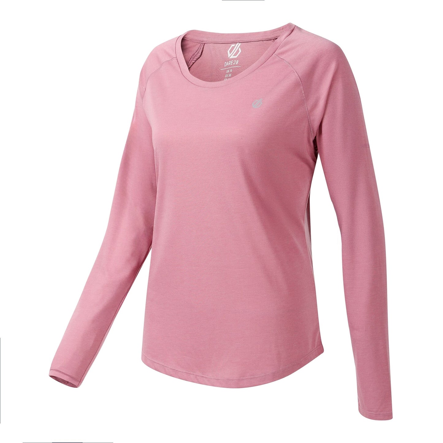 Dusty Orchid - Side - Dare 2B Womens-Ladies Serenity Long-Sleeved T-Shirt