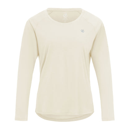 Almond Milk - Front - Dare 2B Womens-Ladies Serenity Long-Sleeved T-Shirt