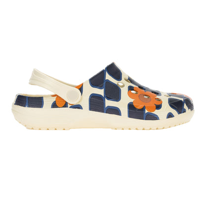 Orange - Lifestyle - Regatta Womens-Ladies Orla Kiely Giant Flower Clogs