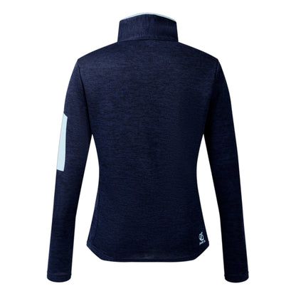 Navy - Back - Dare 2B Womens-Ladies Torrek II Fleece Jacket
