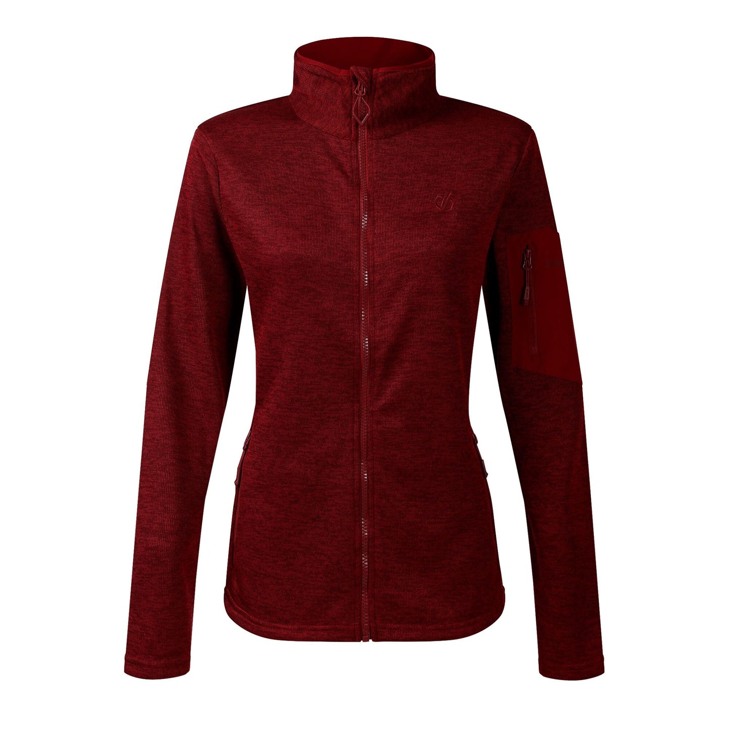 Tibetan Red - Front - Dare 2B Womens-Ladies Torrek II Fleece Jacket