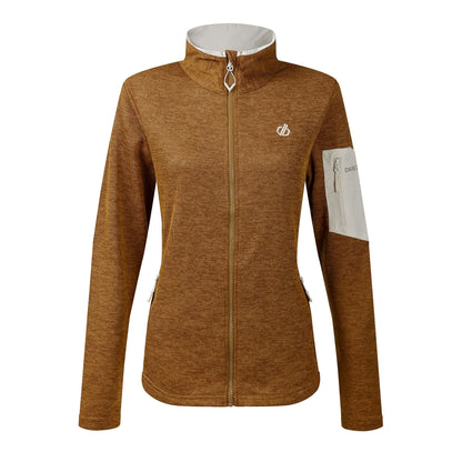 Dark Cumin - Front - Dare 2B Womens-Ladies Torrek II Fleece Jacket