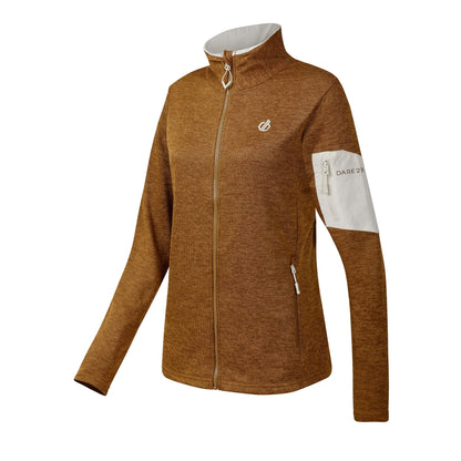 Dark Cumin - Side - Dare 2B Womens-Ladies Torrek II Fleece Jacket