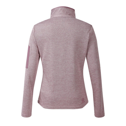 Mauve Shadow - Back - Dare 2B Womens-Ladies Torrek II Fleece Jacket