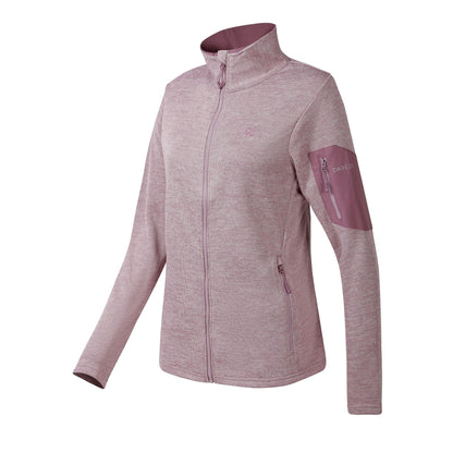 Mauve Shadow - Side - Dare 2B Womens-Ladies Torrek II Fleece Jacket