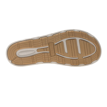 Tan - Close up - Regatta Womens-Ladies Cassie Leopard Pattern Sandals