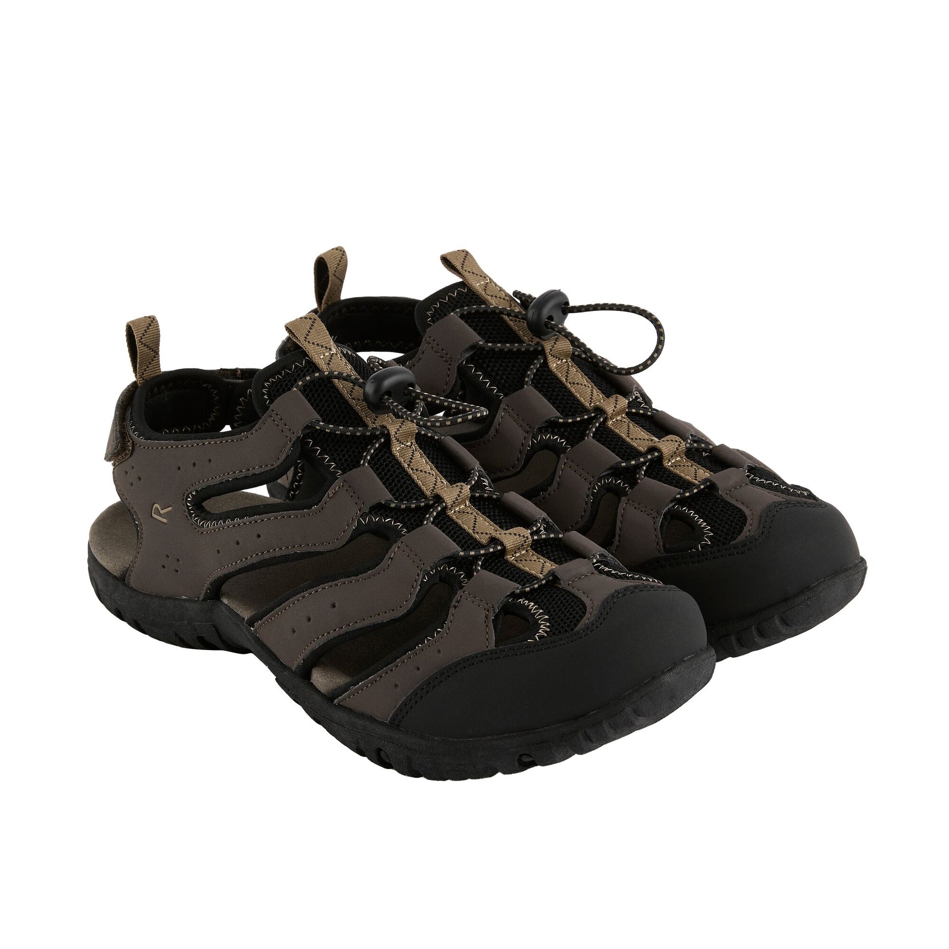 Peat - Close up - Regatta Mens Westshore IV Sandals