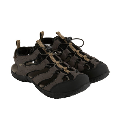 Peat - Close up - Regatta Mens Westshore IV Sandals
