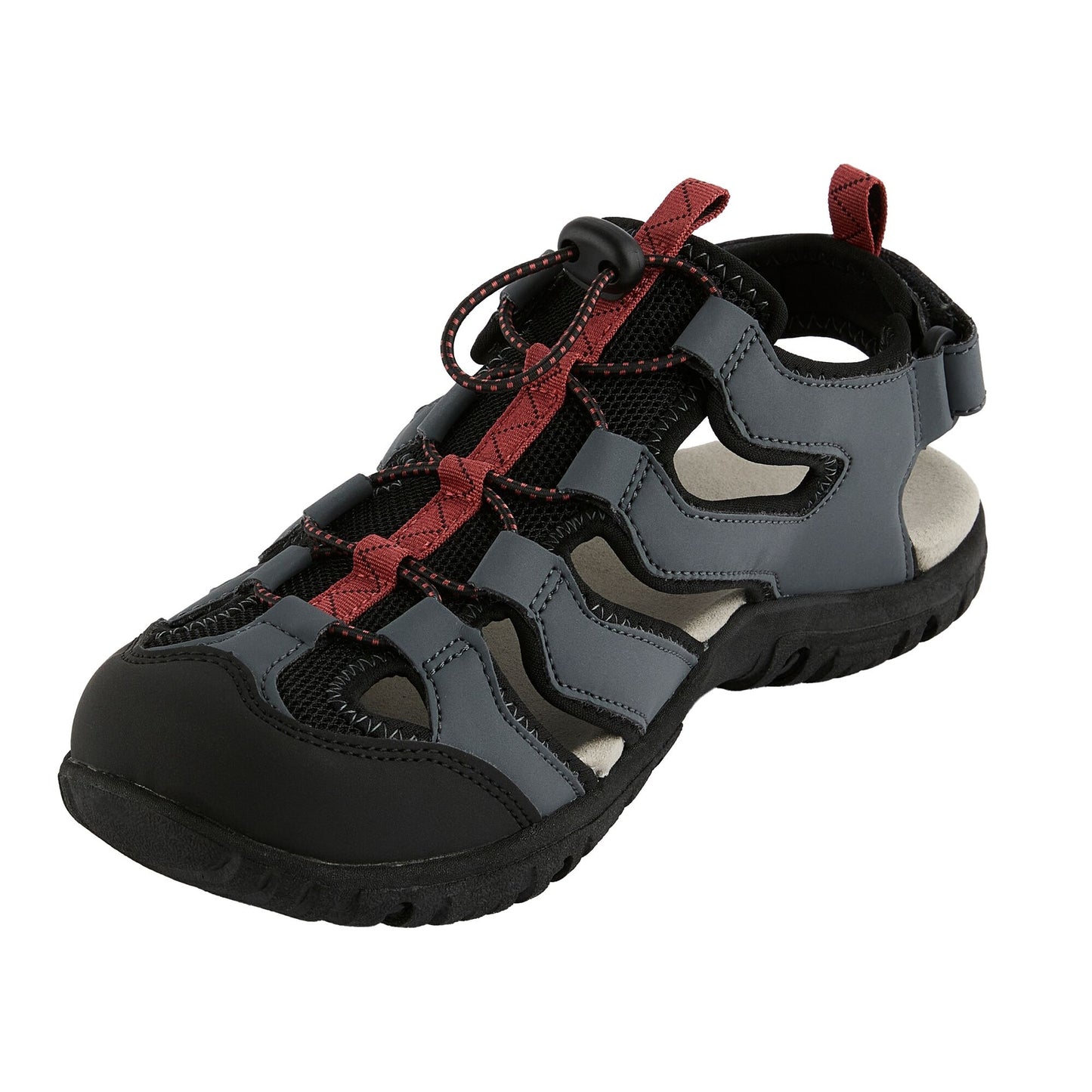 Dark Storm-Brick - Front - Regatta Mens Westshore IV Sandals