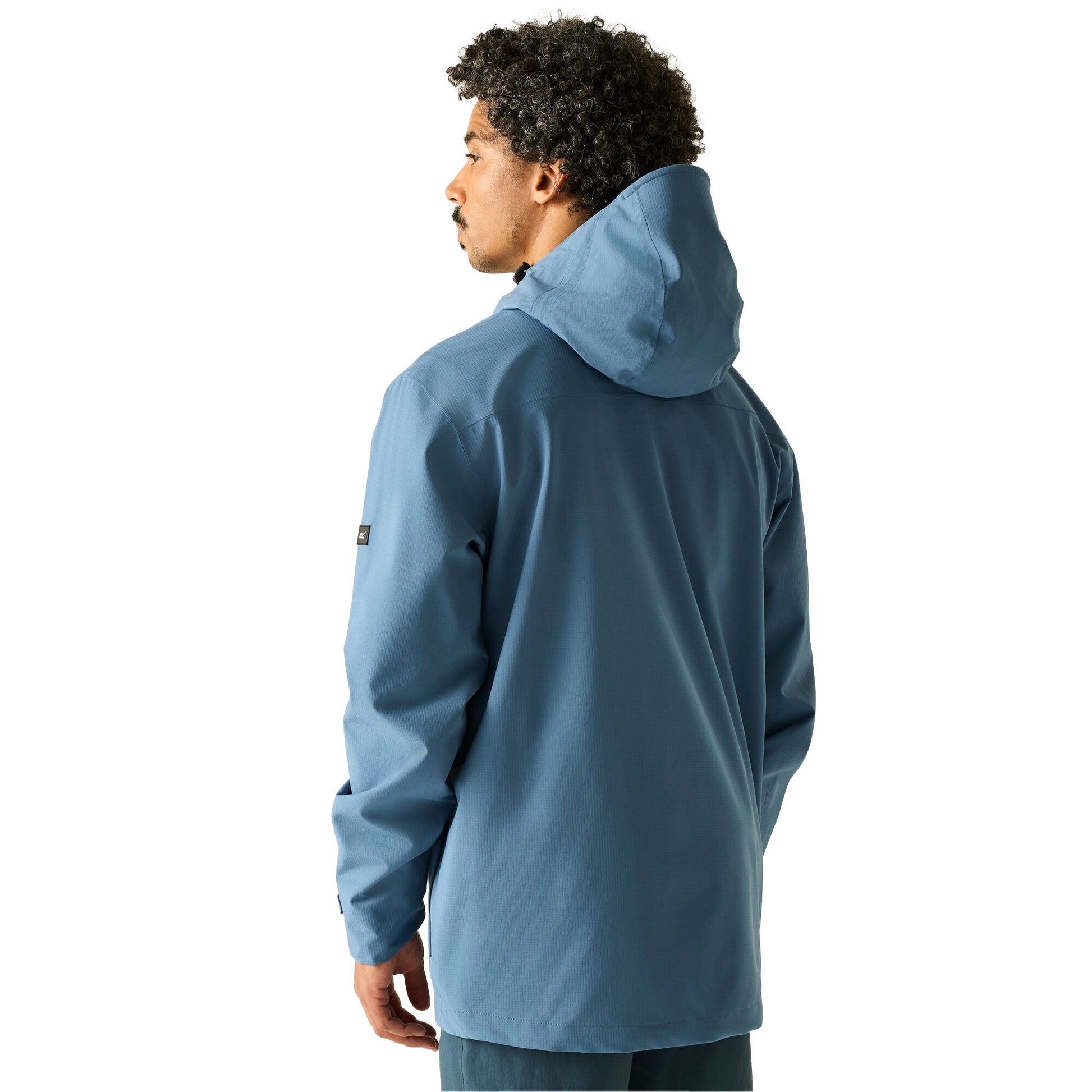 China Blue - Pack Shot - Regatta Mens Oklarna Waterproof Jacket
