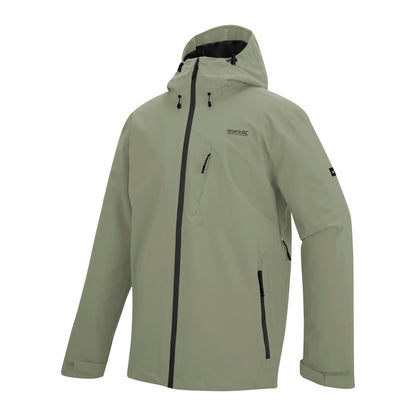 Light Sage - Side - Regatta Mens Oklarna Waterproof Jacket