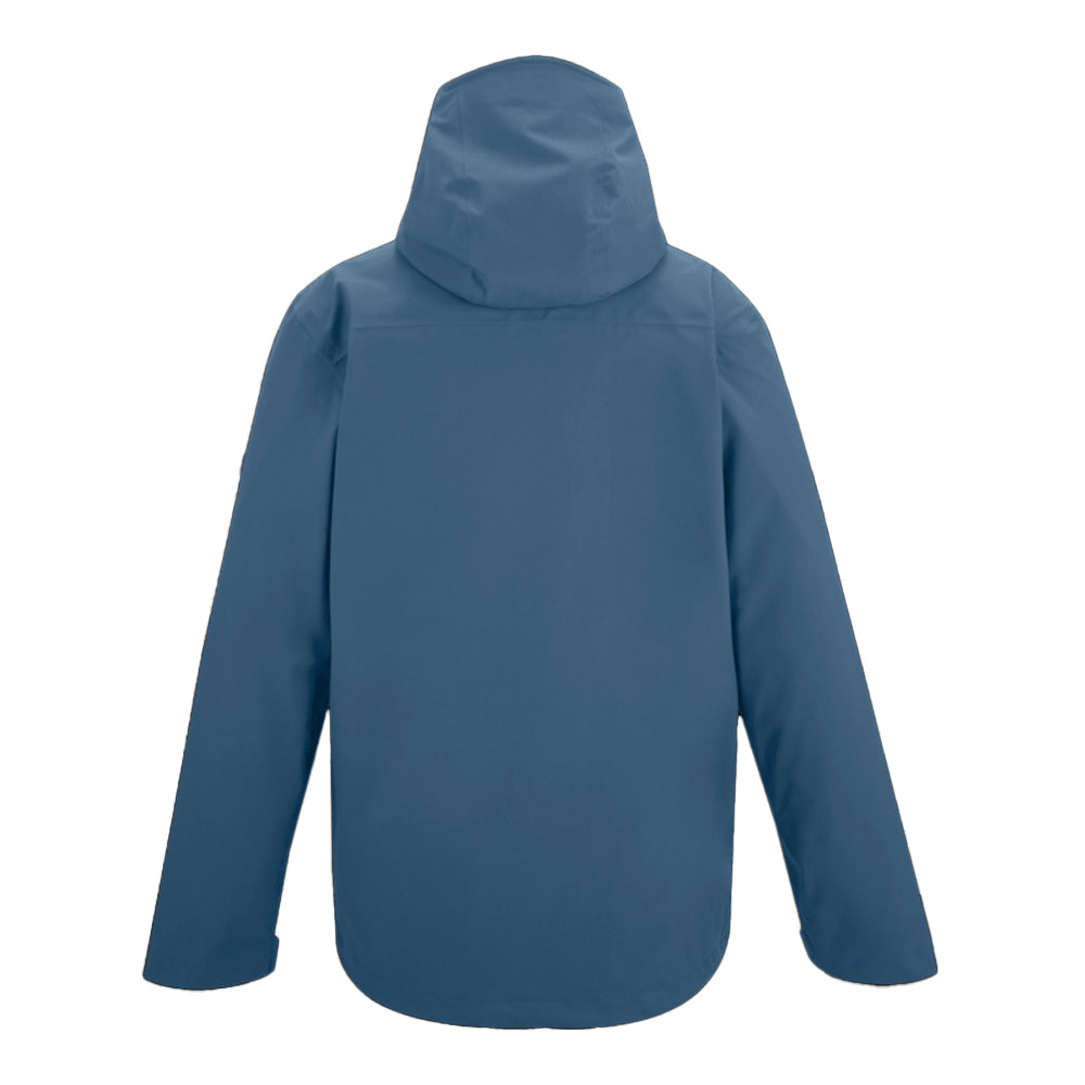 China Blue - Back - Regatta Mens Oklarna Waterproof Jacket