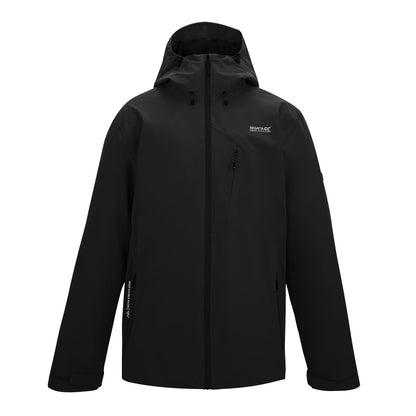 Black - Front - Regatta Mens Oklarna Waterproof Jacket