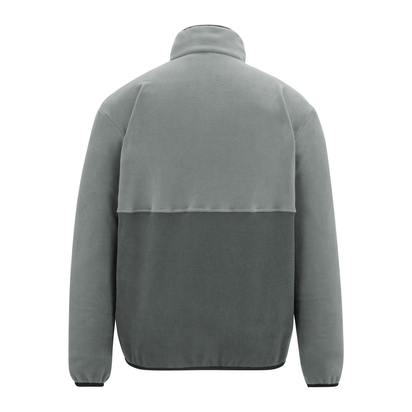 Storm-Lead Grey - Back - Regatta Mens Frankie Colour Block Full Zip Fleece Jacket