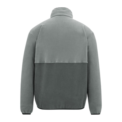Storm-Lead Grey - Back - Regatta Mens Frankie Colour Block Full Zip Fleece Jacket
