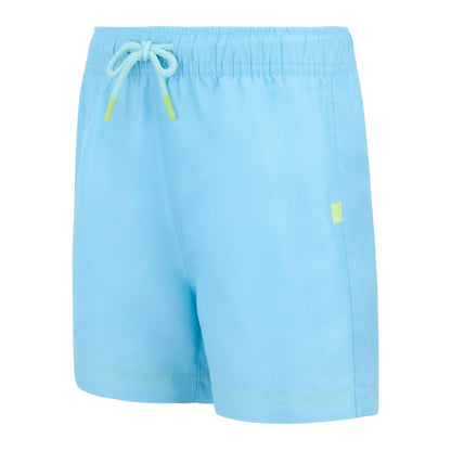 Baltic-Sharp Green - Side - Regatta Childrens-Kids Skander Swim Shorts