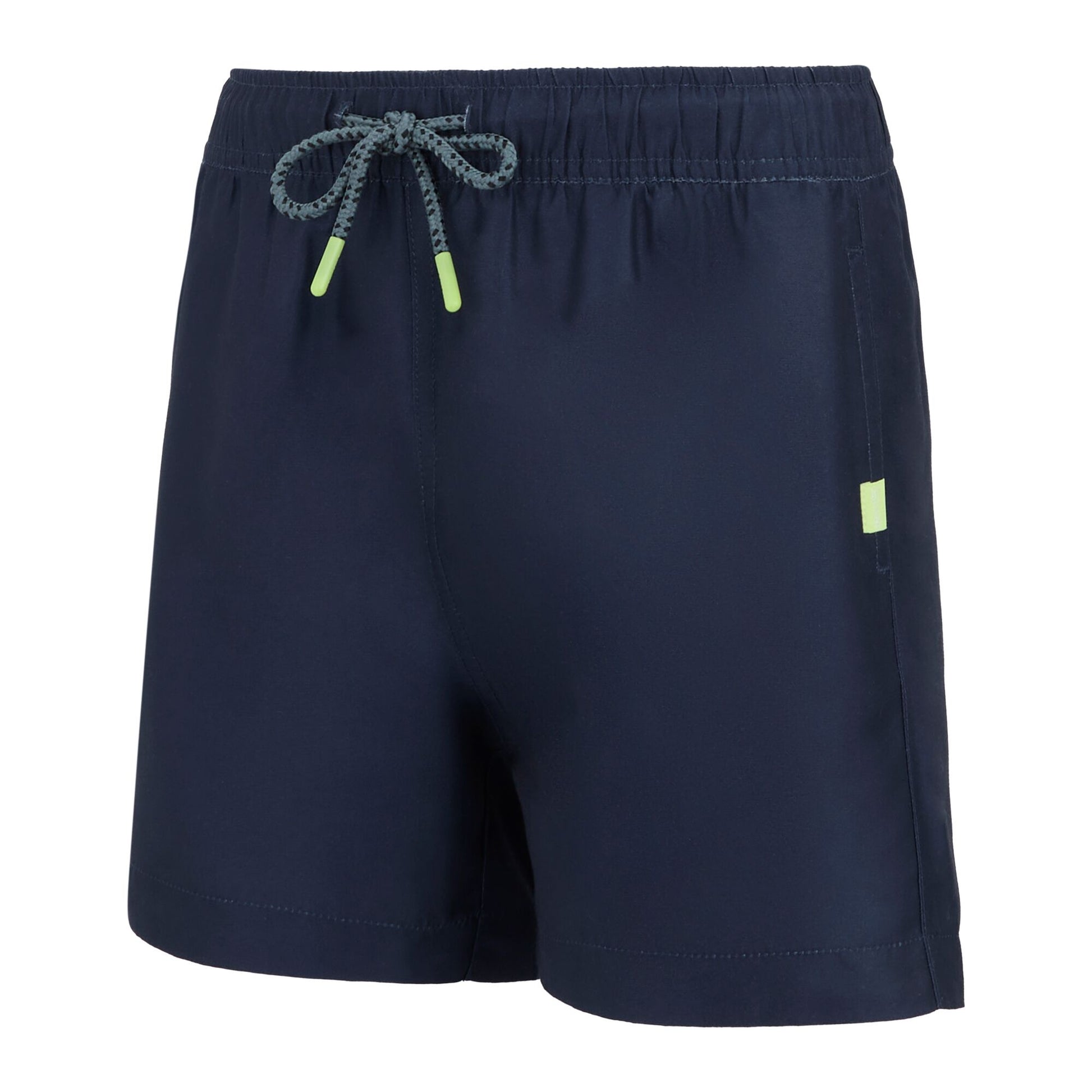 Navy - Side - Regatta Childrens-Kids Skander Swim Shorts