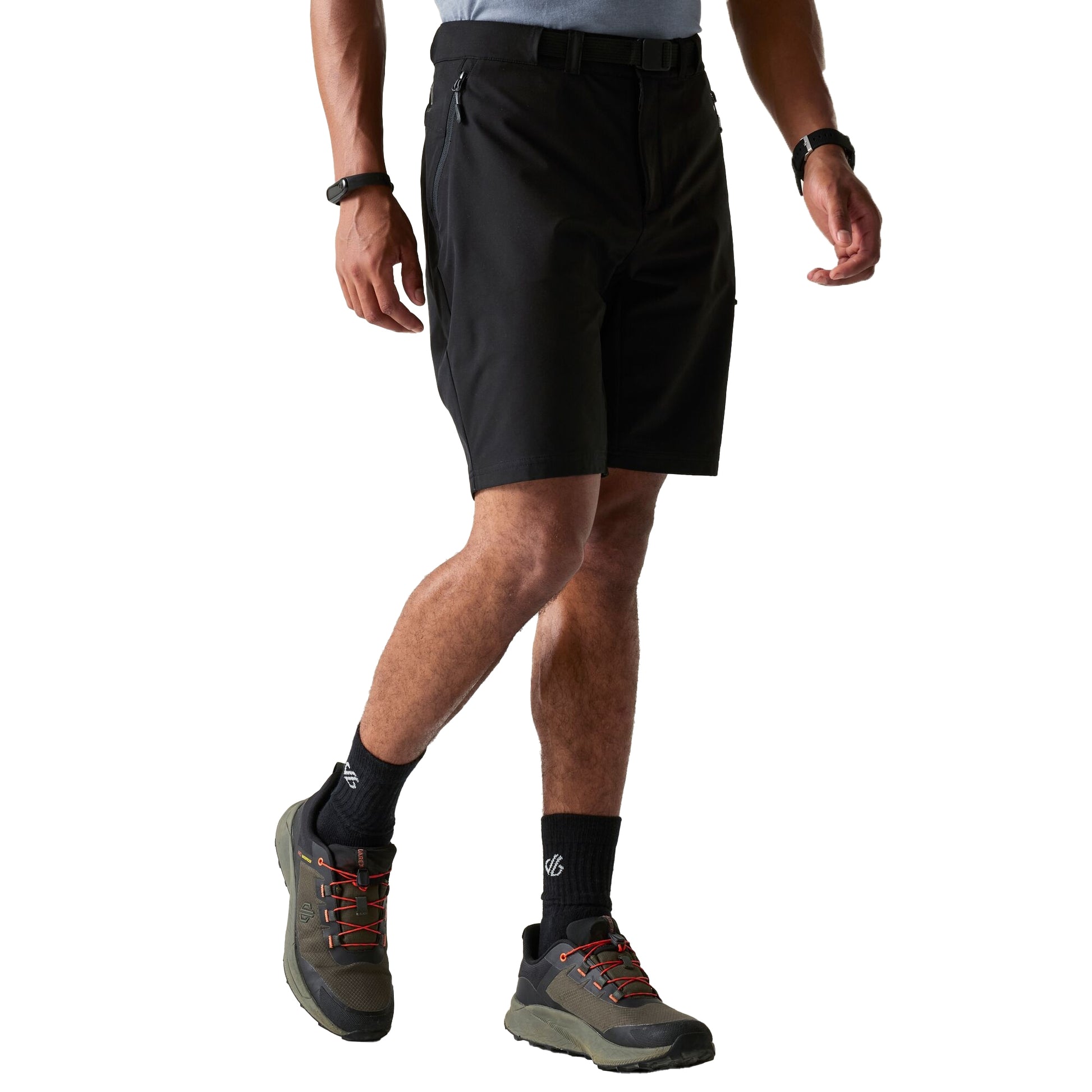 Black - Lifestyle - Regatta Mens Tuned In Pro II Shorts