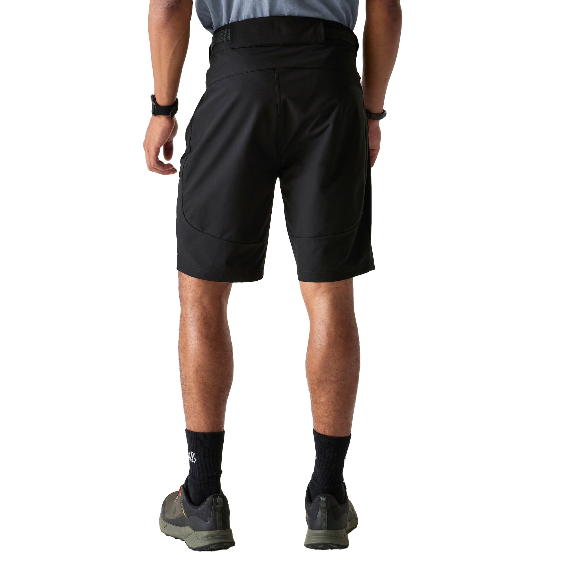 Black - Pack Shot - Regatta Mens Tuned In Pro II Shorts