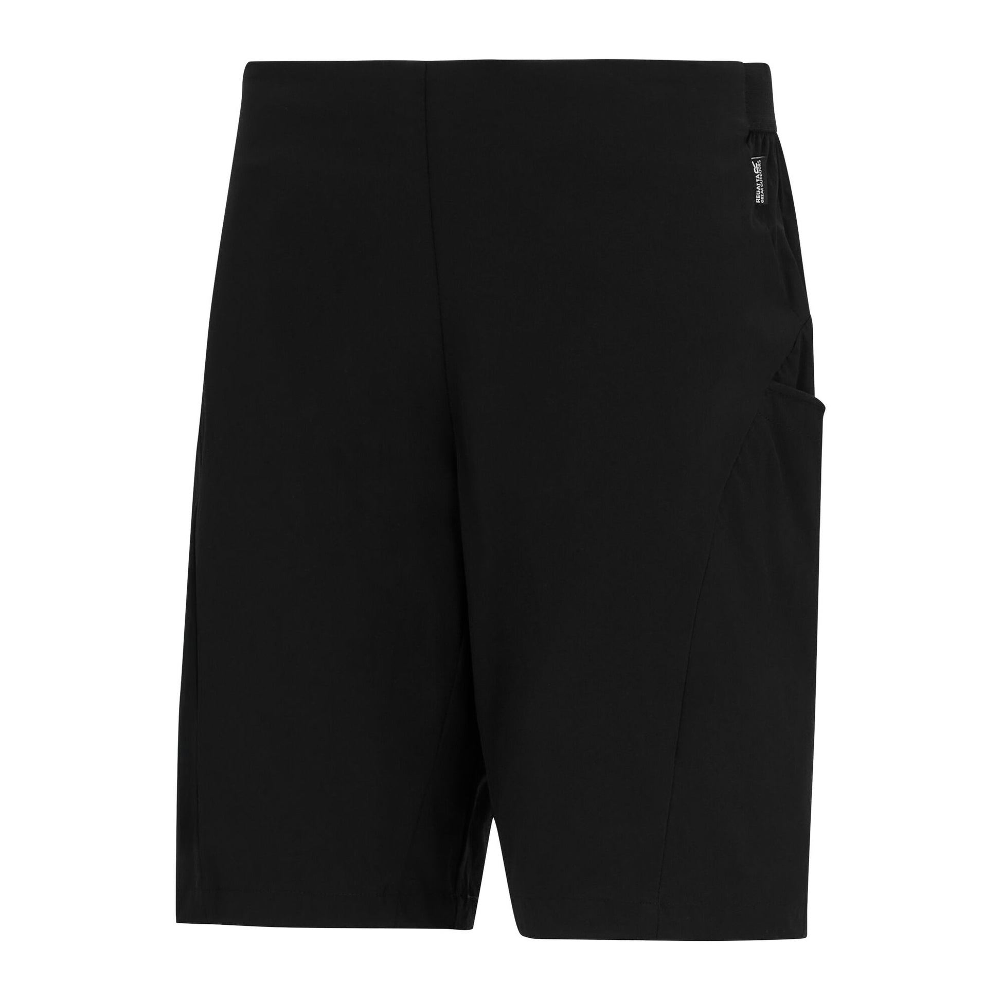 Black - Side - Regatta Womens-Ladies Pentre Lite Shorts