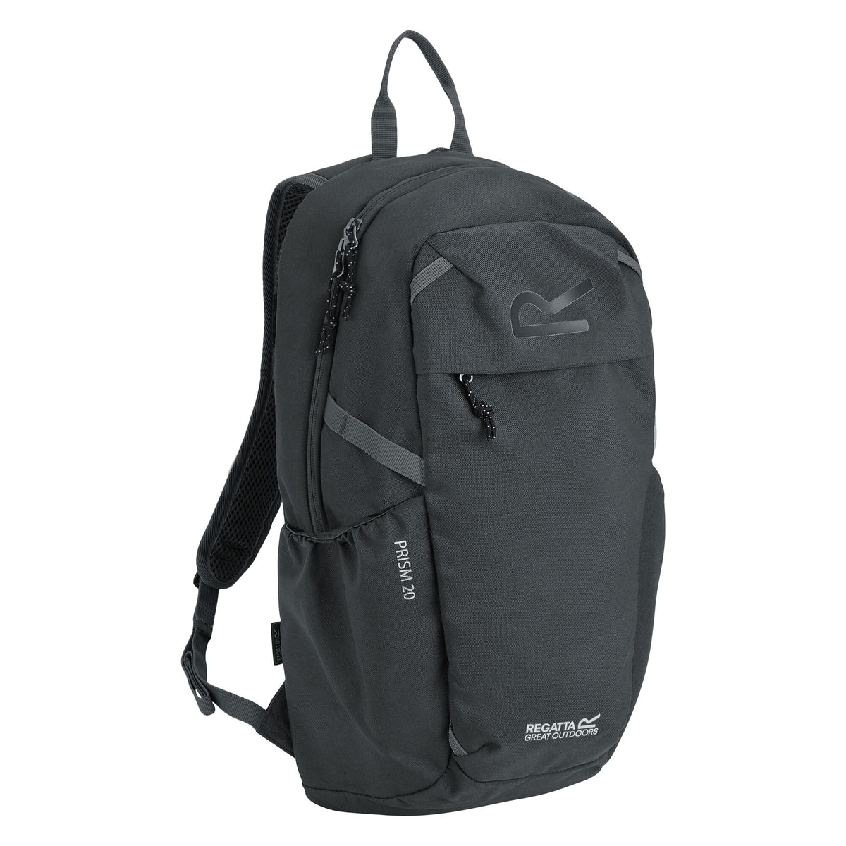 Ash Grey - Side - Regatta Prism 20L Backpack