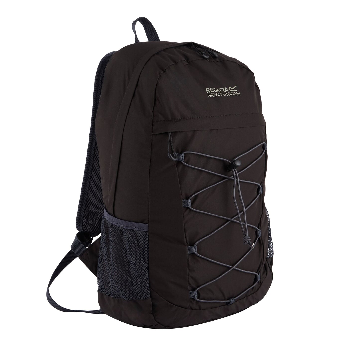 Black - Side - Regatta Ultralite Packaway 20L Backpack