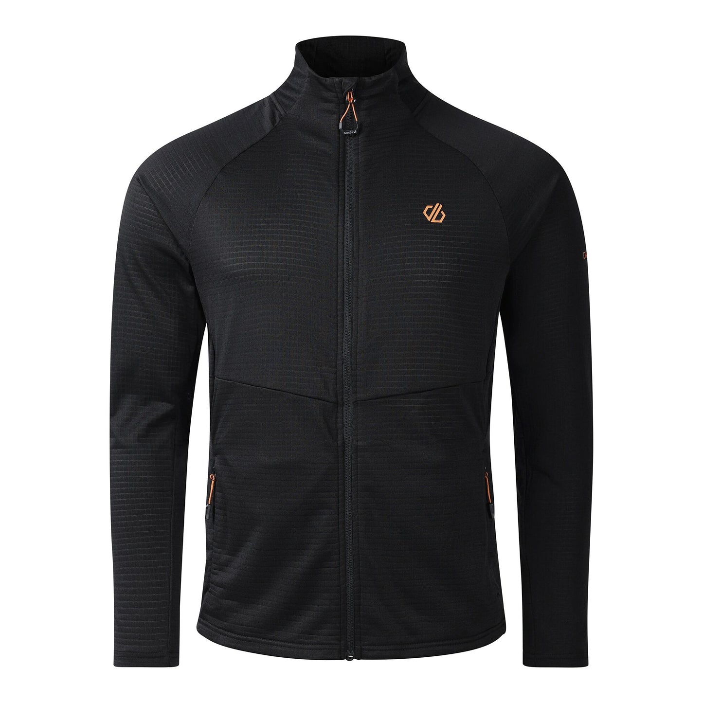 Black - Front - Dare 2B Mens Apex Stretch Midlayer