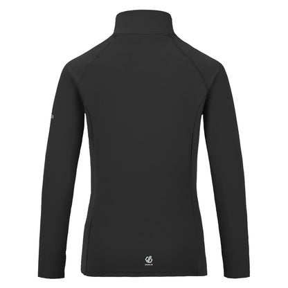 Black - Back - Dare 2B Womens-Ladies Refresh Full Zip Midlayer