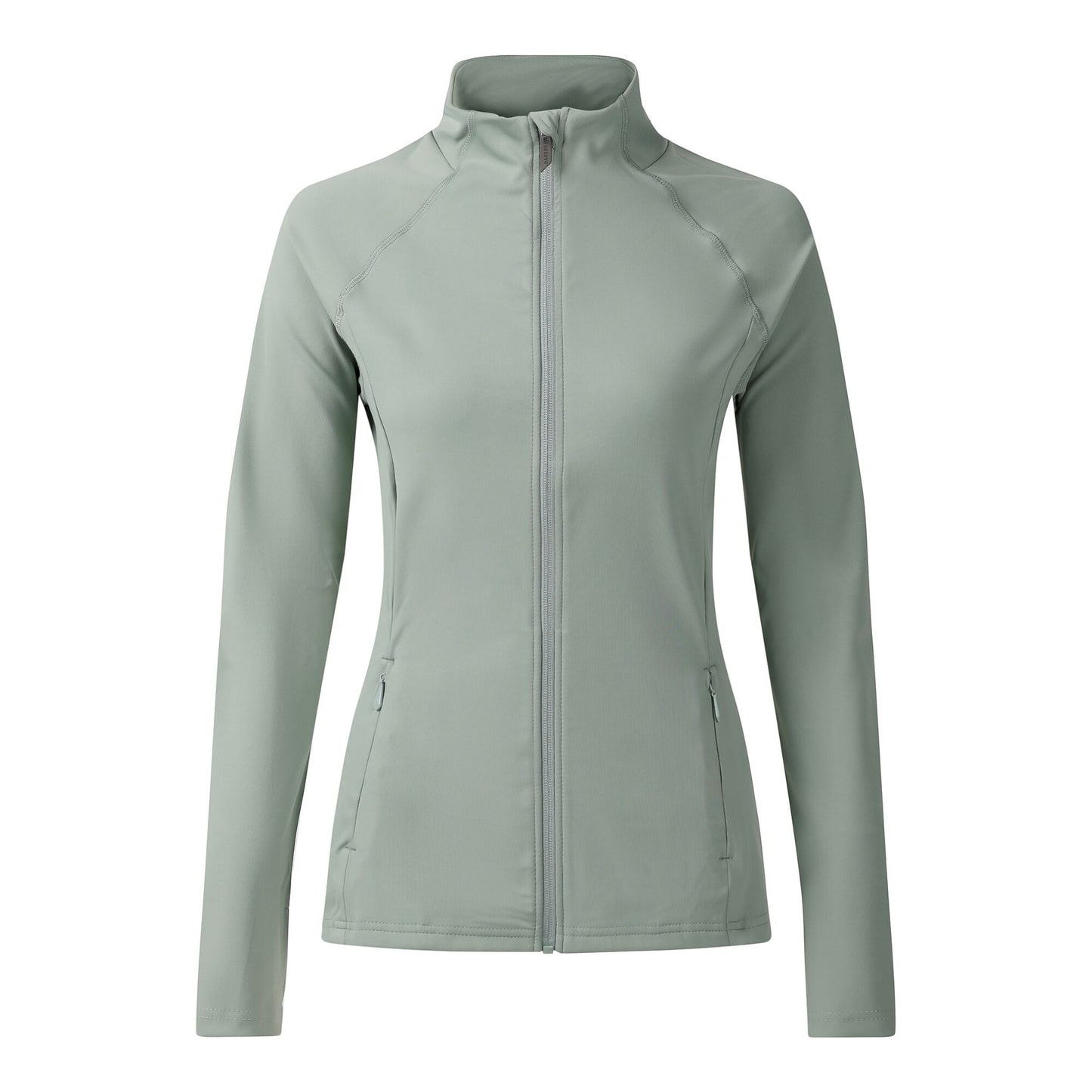 Glacier Green - Front - Dare 2B Womens-Ladies Refresh Full Zip Midlayer