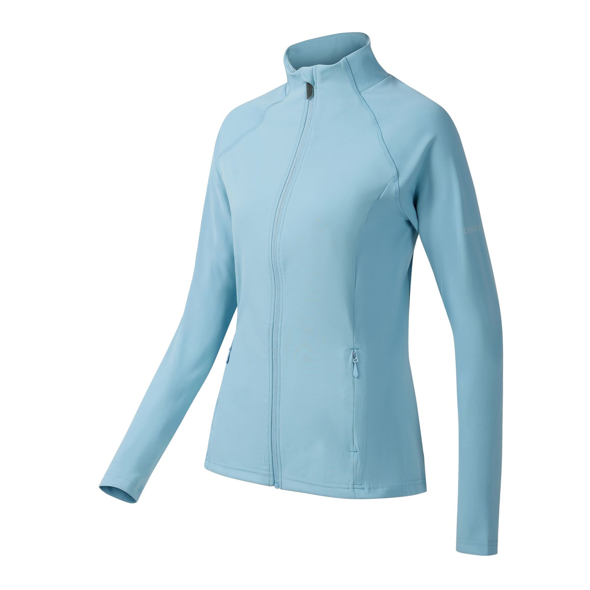 Nordic Blue - Side - Dare 2B Womens-Ladies Refresh Full Zip Midlayer