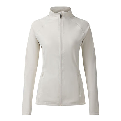 Almond Milk - Front - Dare 2B Womens-Ladies Refresh Full Zip Midlayer