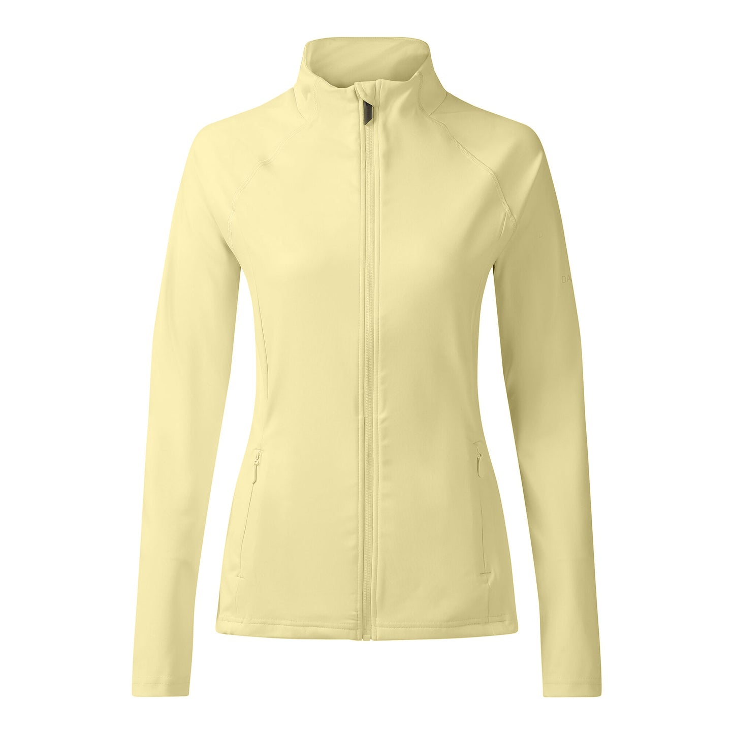 Wax Yellow - Front - Dare 2B Womens-Ladies Refresh Full Zip Midlayer