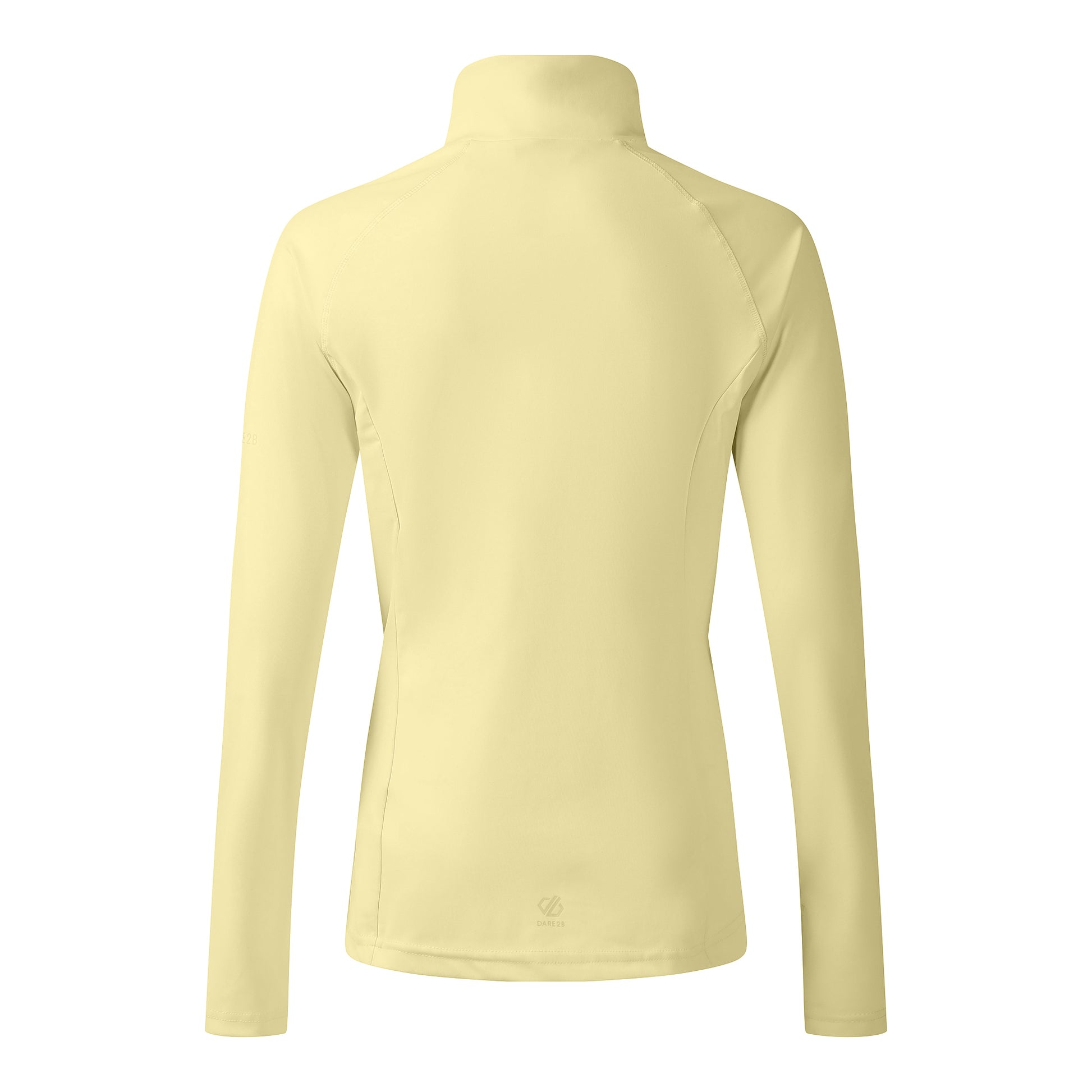 Wax Yellow - Back - Dare 2B Womens-Ladies Refresh Full Zip Midlayer