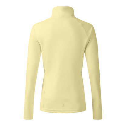 Wax Yellow - Back - Dare 2B Womens-Ladies Refresh Full Zip Midlayer